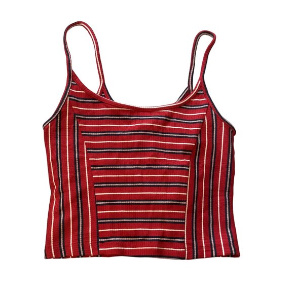 ✨NWT BDG Urban Outfitters Striped Cropped Tank Top | size M - Picture 2 of 5